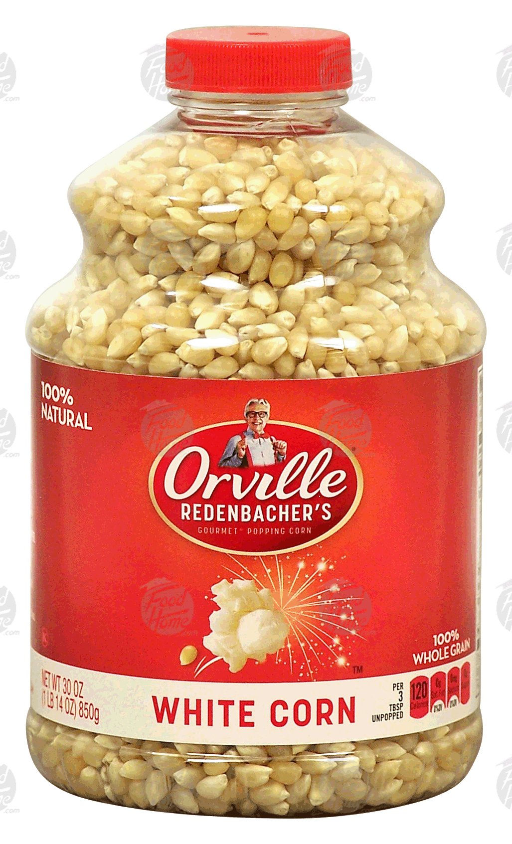 Orville Redenbacher's  white corn gourmet popping corn, uncooked kernels Full-Size Picture